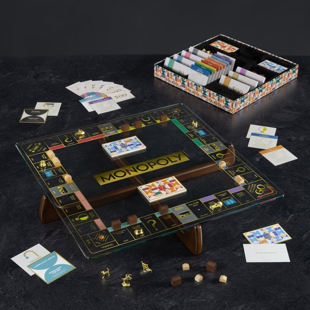 Monopoly Prisma Glass Edition