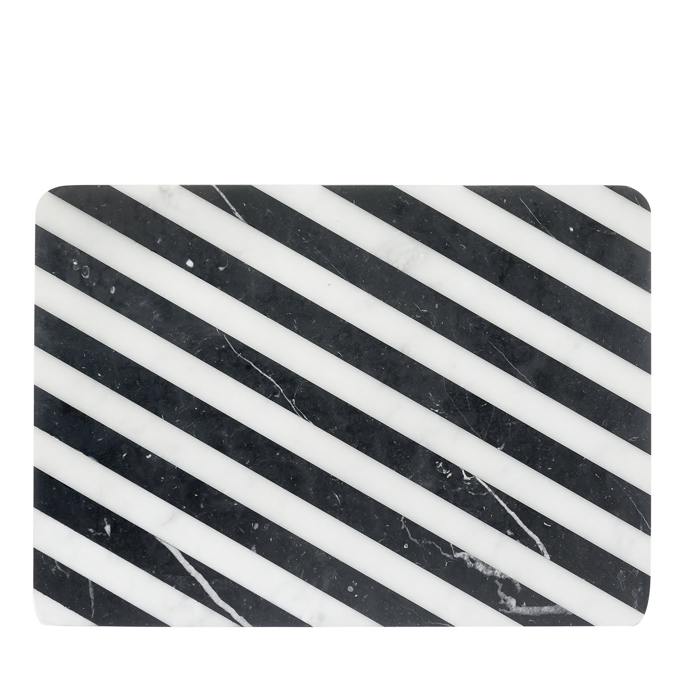 Alice Black and White Chopping Board by Bethan Gray