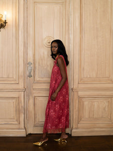 Vanessa Dress x Styled By Claire in Rosette Stripe