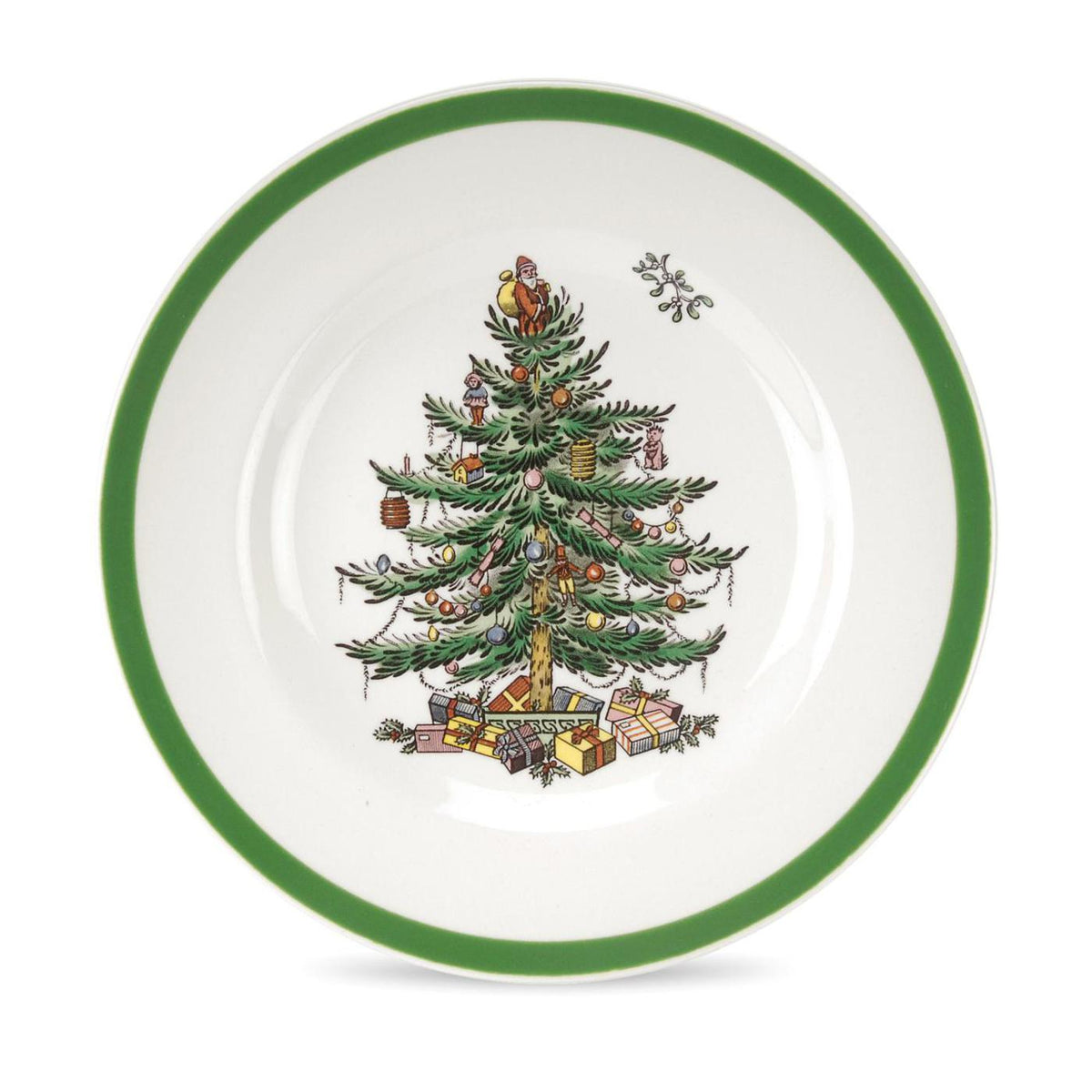 Christmas Tree 6.5" Bread & Butter Plates, Set of 4