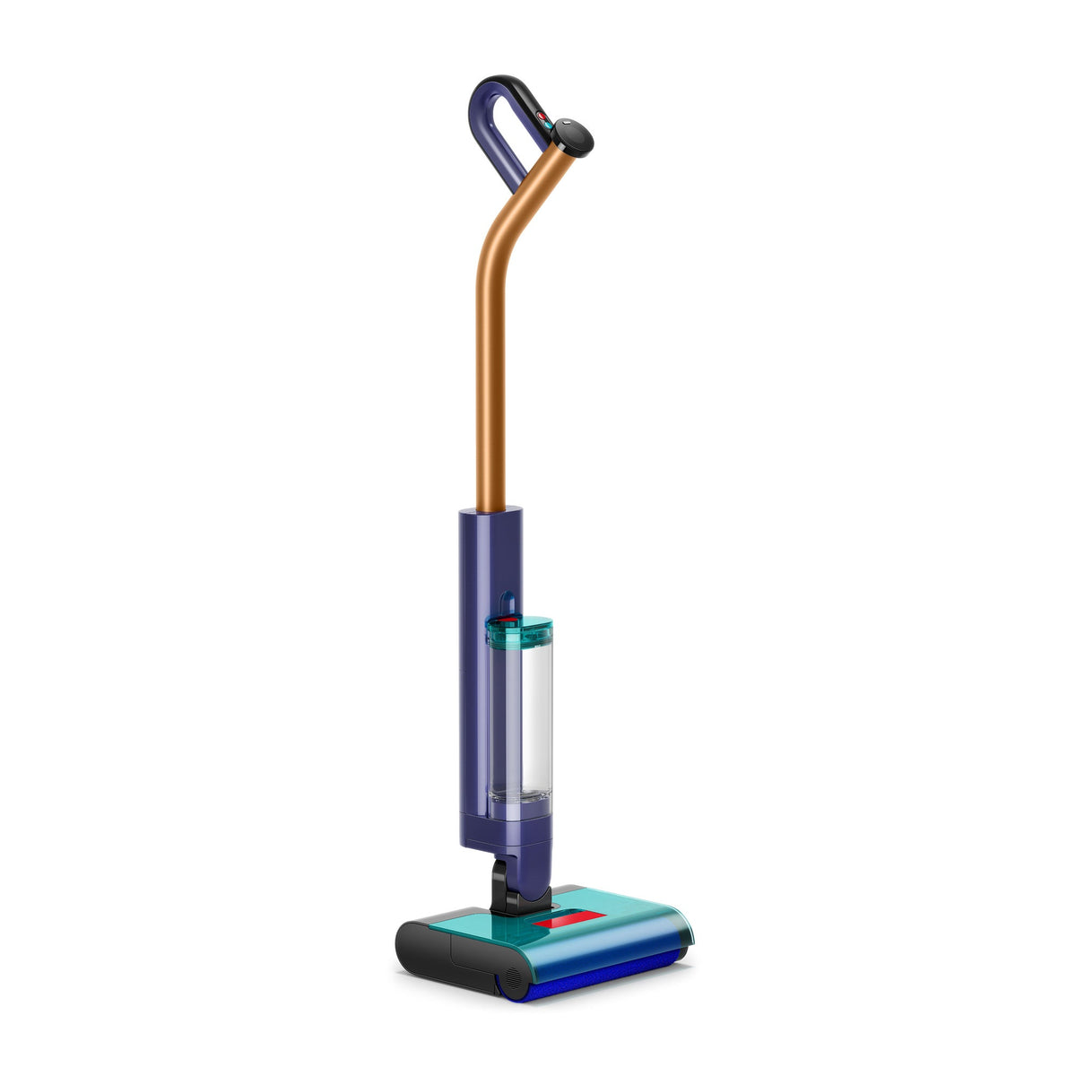 Clean+Wash Hygiene Wet & Dry Hard Floor Cleaner in Prussian Blue/Copper