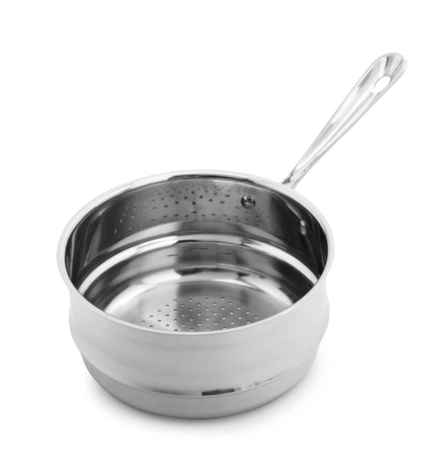 All-Clad Stainless Steel Universal Steamer Insert, 3 qt.