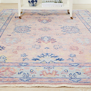Ankara Pastel Rug in Room