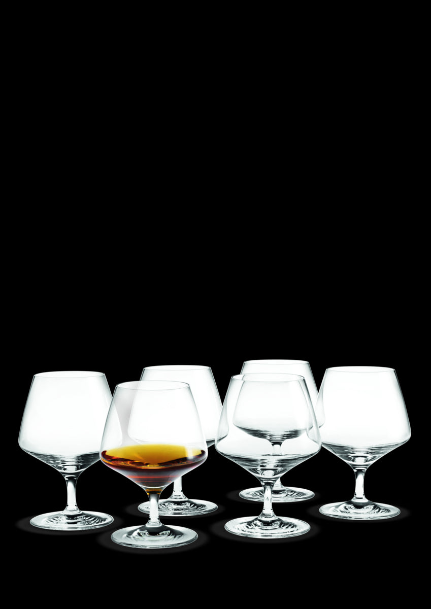 Perfection Brandy Glass Clear, Set of 6