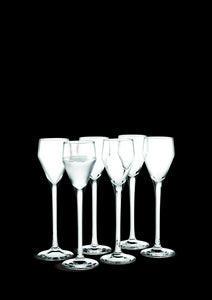 Perfection Shot Glass Clear, Set of 6