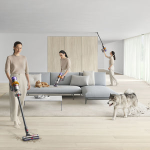 V15 Detect Cordless Vacuum in Yellow & Nickel