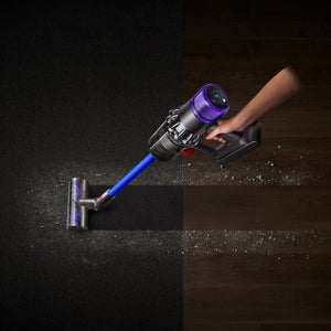 V11 Cordless Stick Vacuum in Nickel & Blue