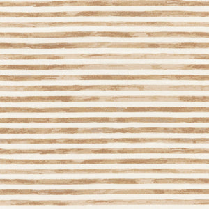 Mini Crib Sheet in GOTS Certified Organic Brushed Cotton by Nate Berkus in Autumn Stripe