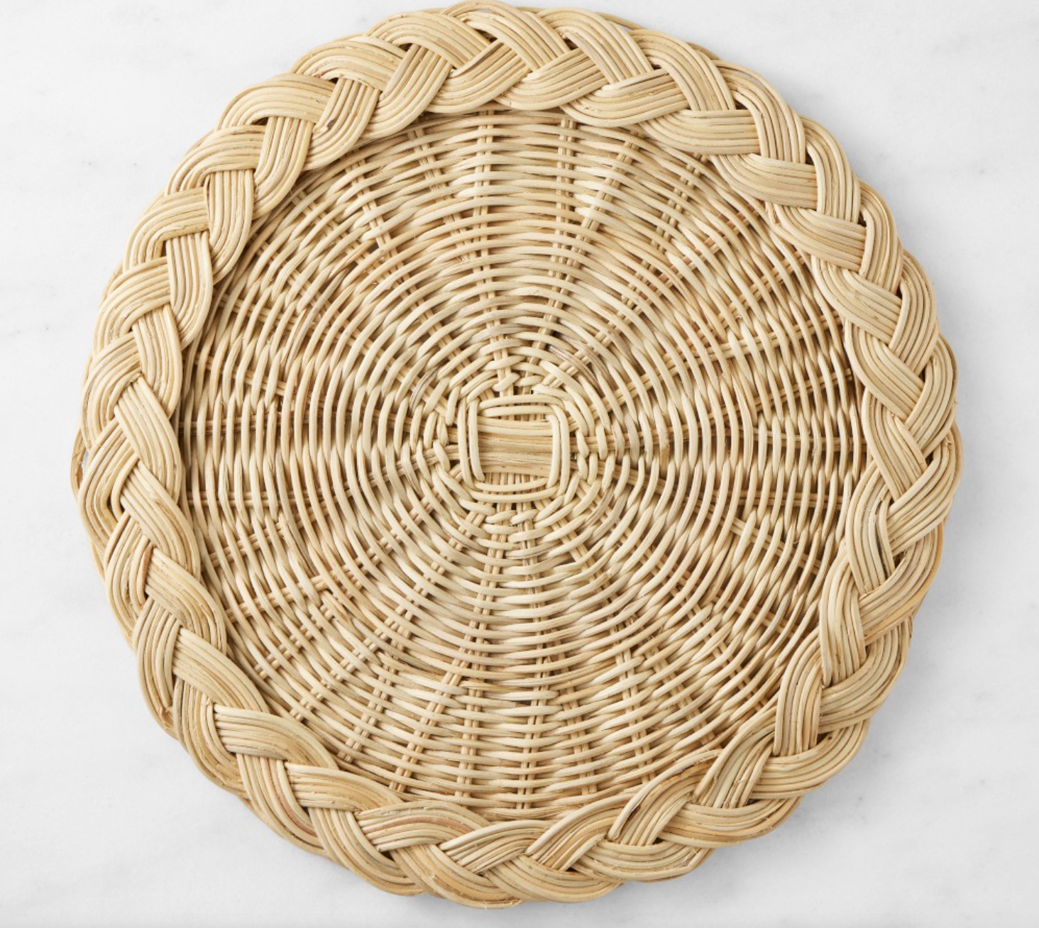 AERIN x Williams Sonoma Braided Woven Charger