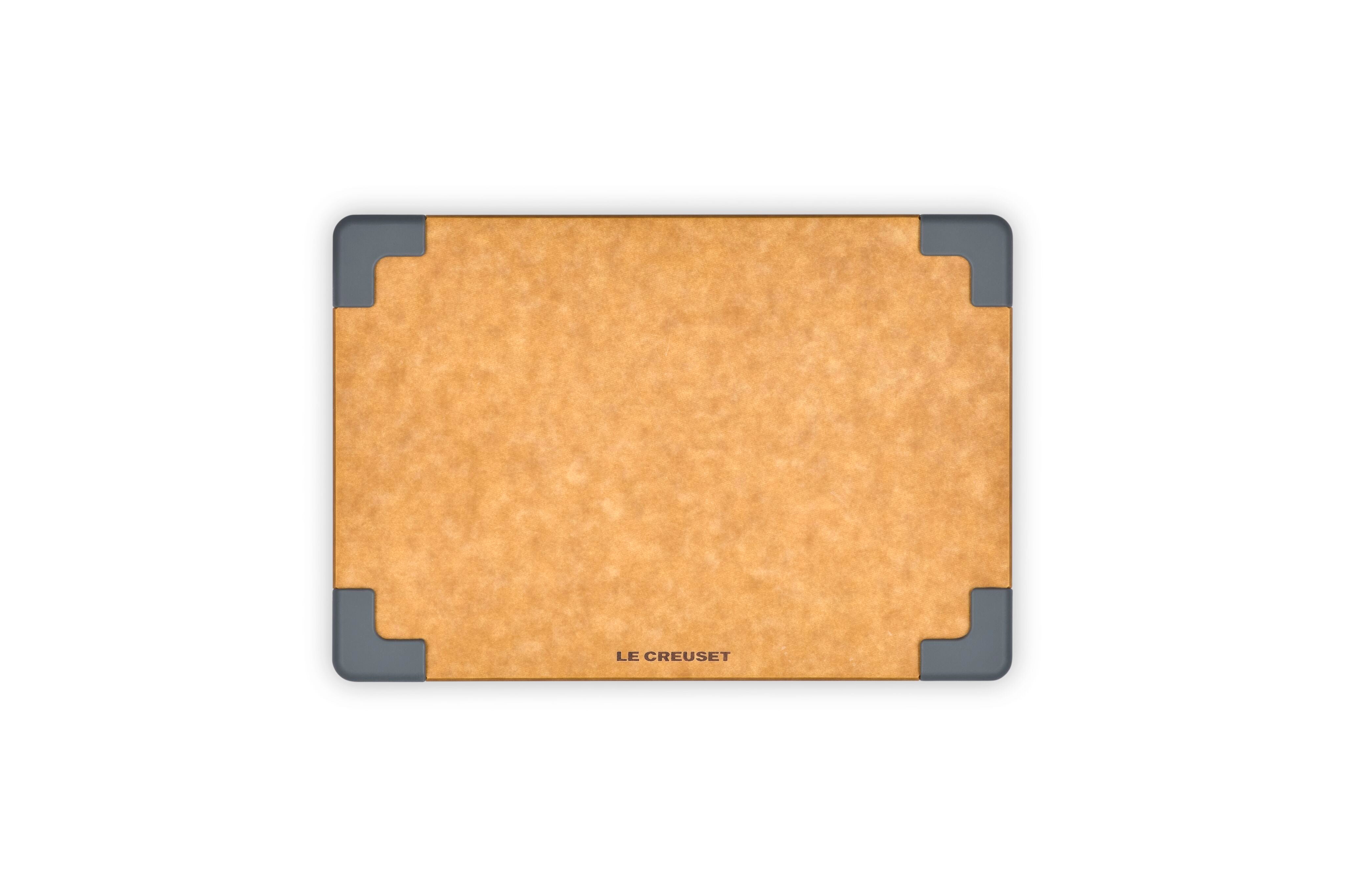 Le Creuset Paper Fiber Cutting Board, 9.5 in., Oyster
