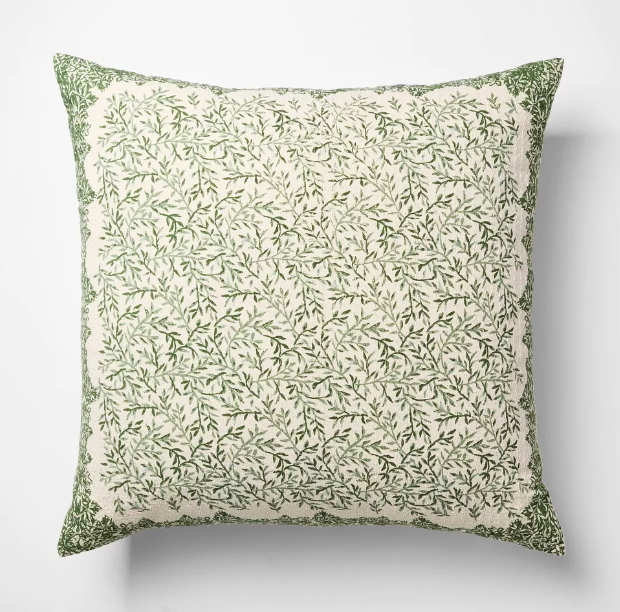 24"X24" OS Square "Brubaker Allover" Cotton Dobby Pillow - Threshold™ designed with Studio McGee