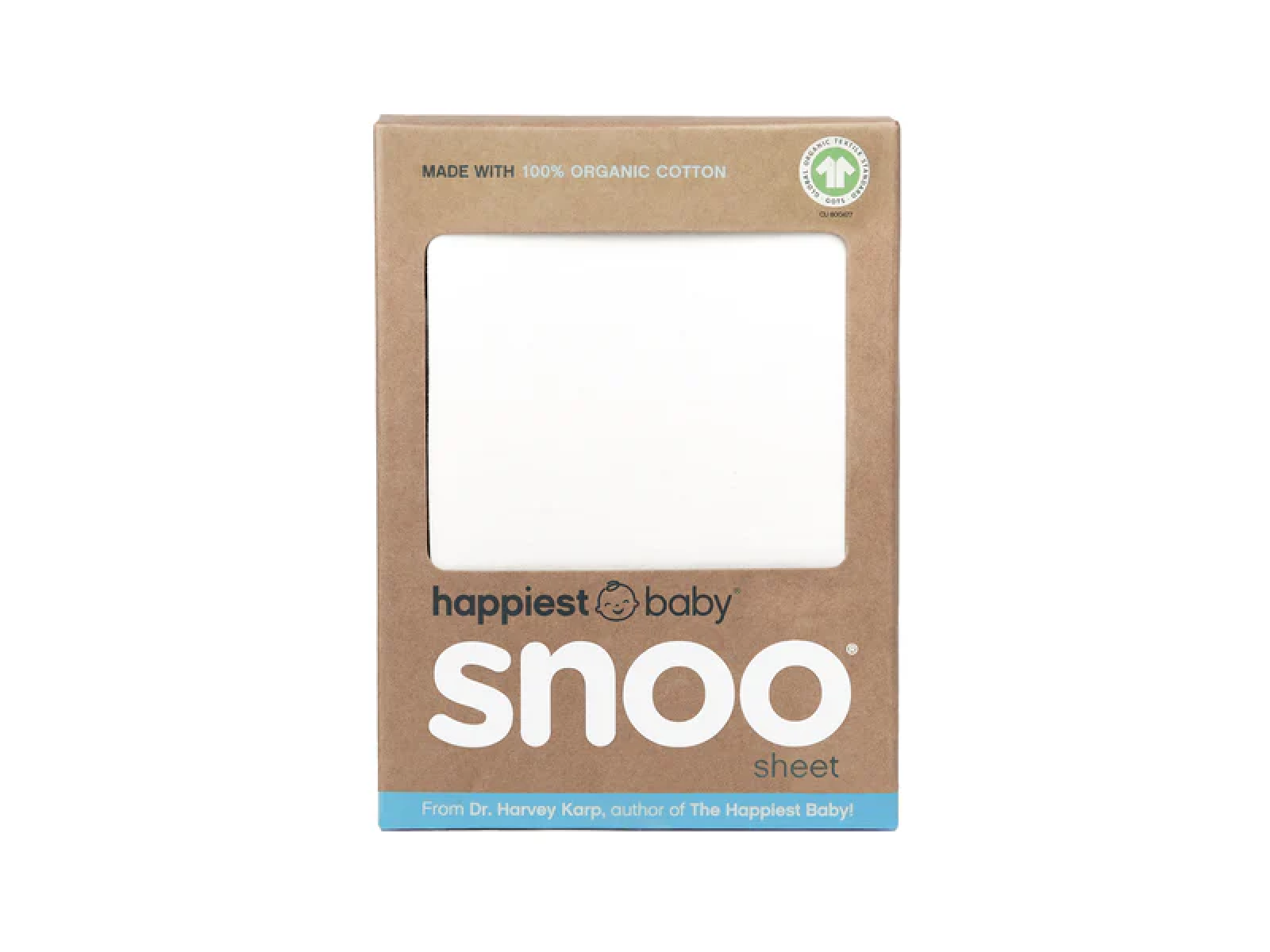 100% Organic Cotton Baby Bassinet Fitted Sheet