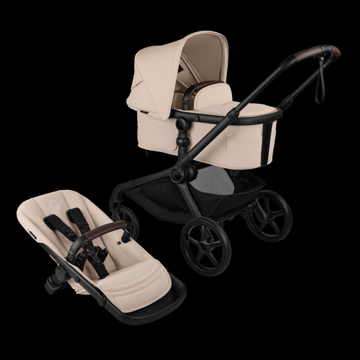 Bugaboo Kangaroo 2-in-1 stroller in Tan