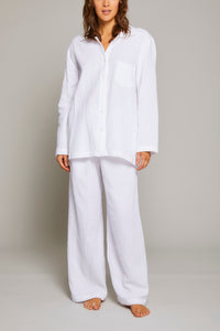 Angel Pajama Set in White
