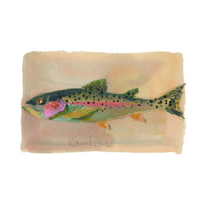 inslee watercolor art print fish