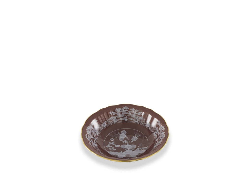 Oriente Italiano Fruit Bowl Antico Doccia in Castagna