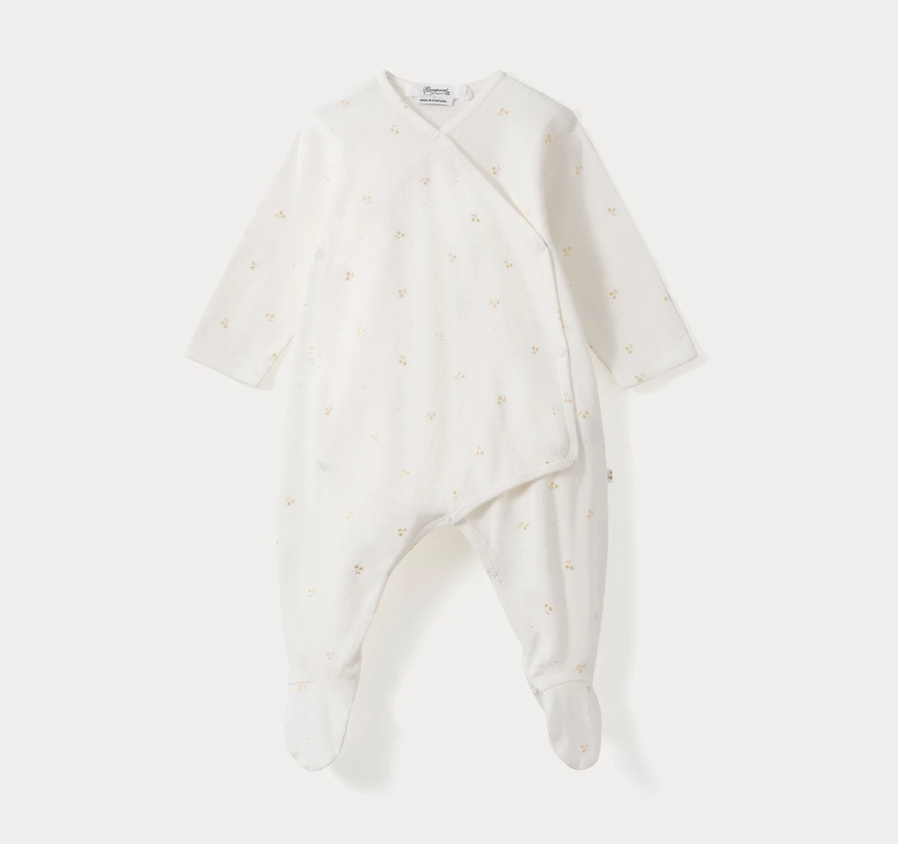 Baby Surplice Pajamas gold