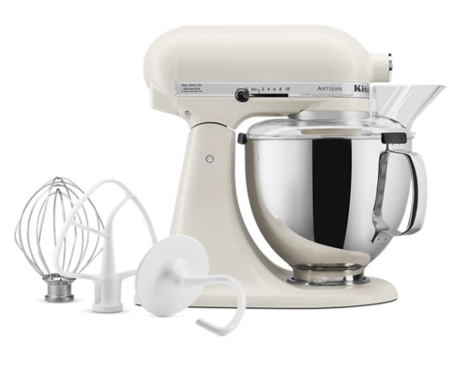 Artisan® Series 5 Quart Tilt-Head Stand Mixer; Porcelain White