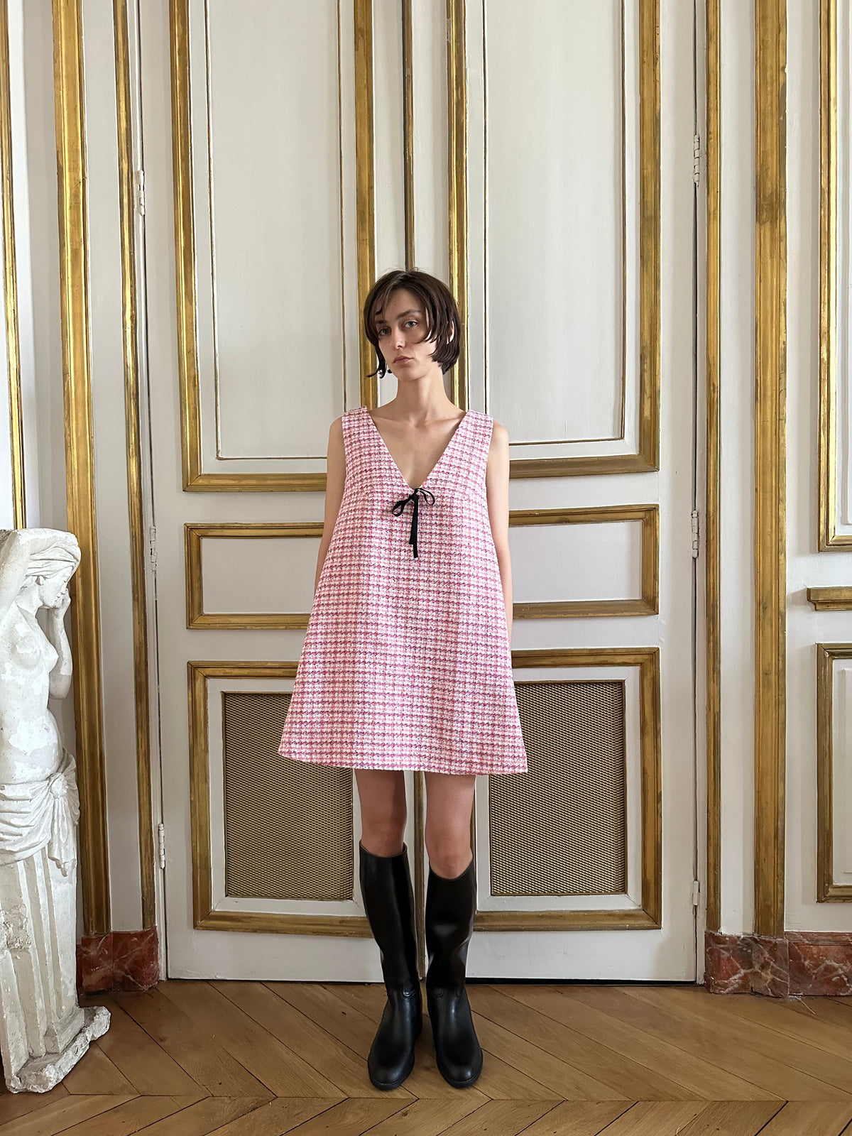 Liza Dress in Rose Etoile