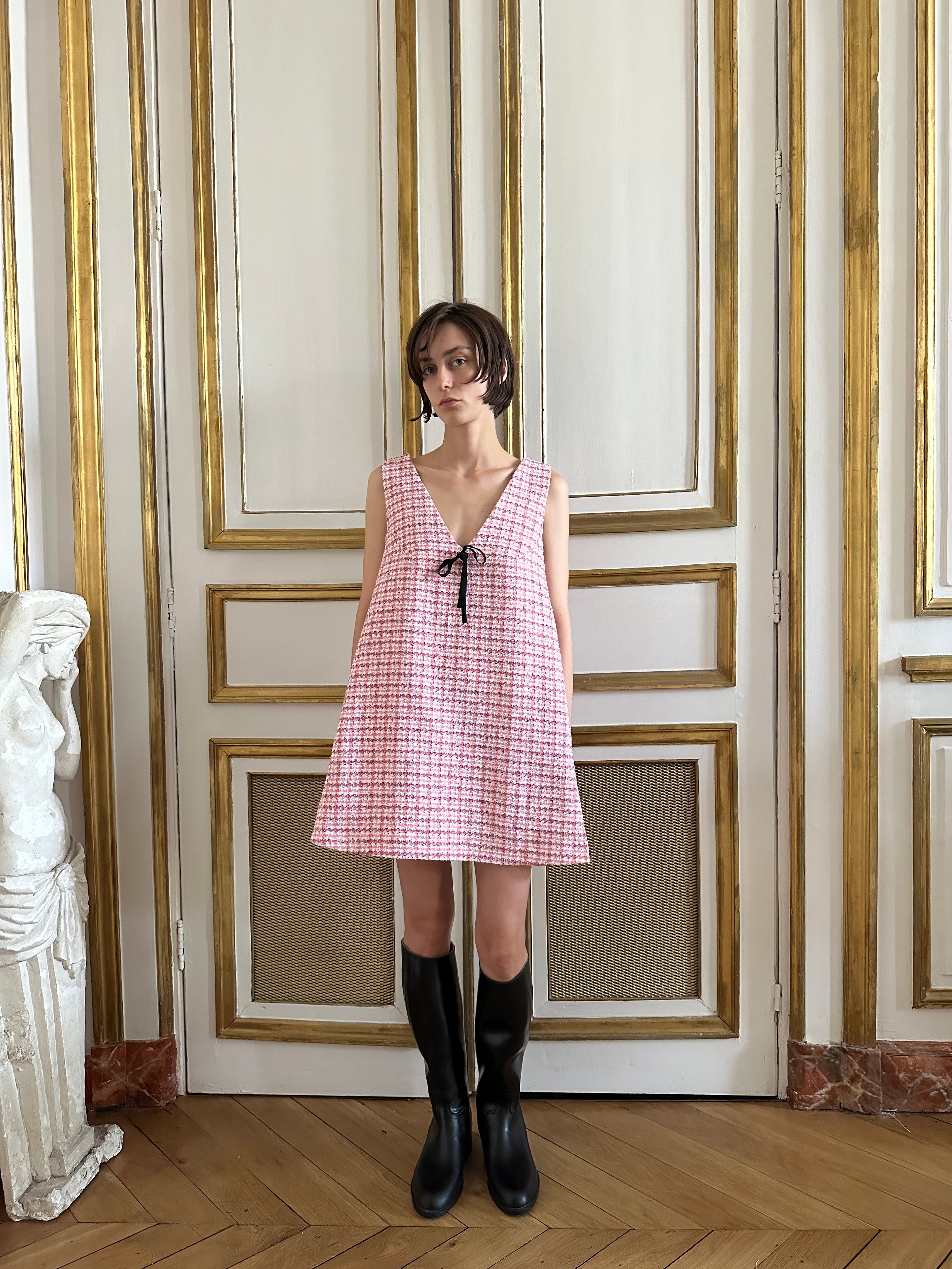 Liza Dress in Rose Etoile