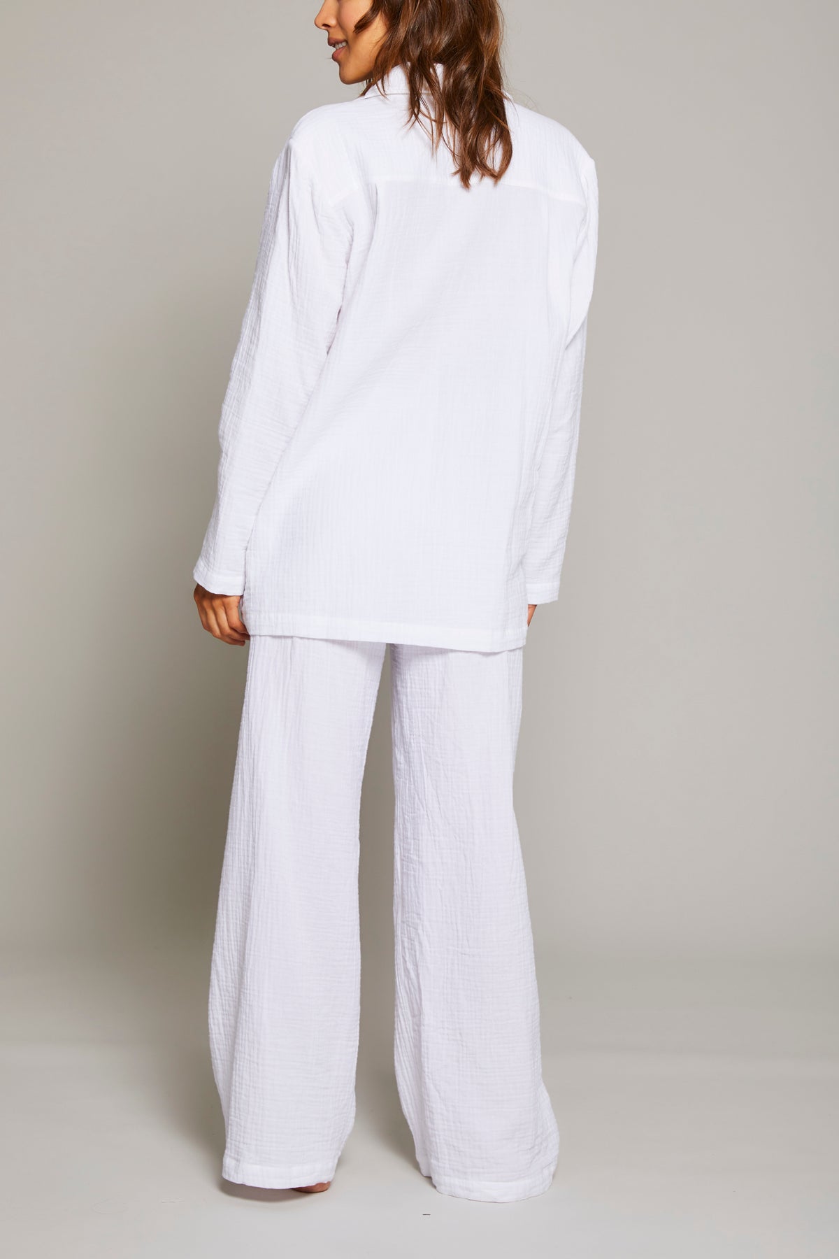 Angel Pajama Set in White