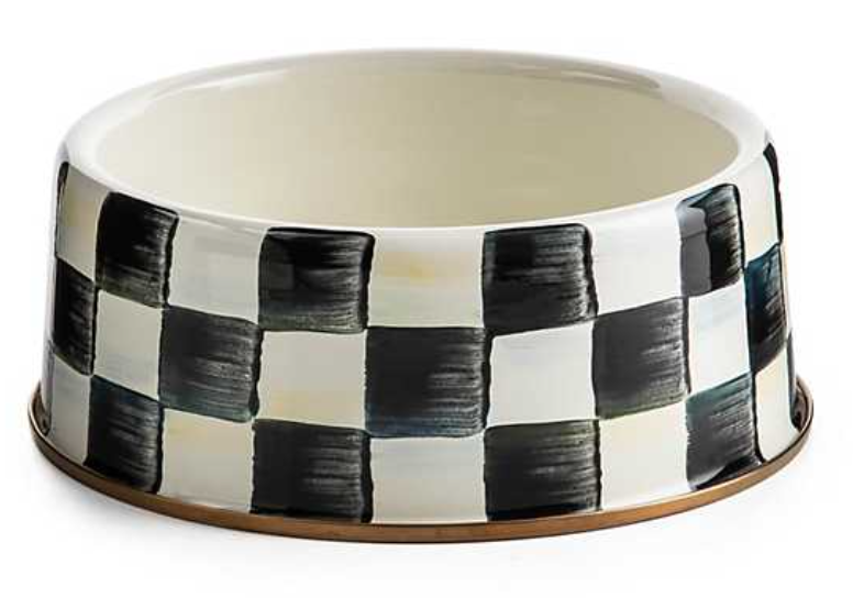 Courtly Check Large Pet Dish