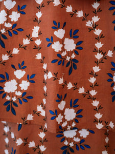 Brenda Tiered Skirt in Marigold Honey Floral