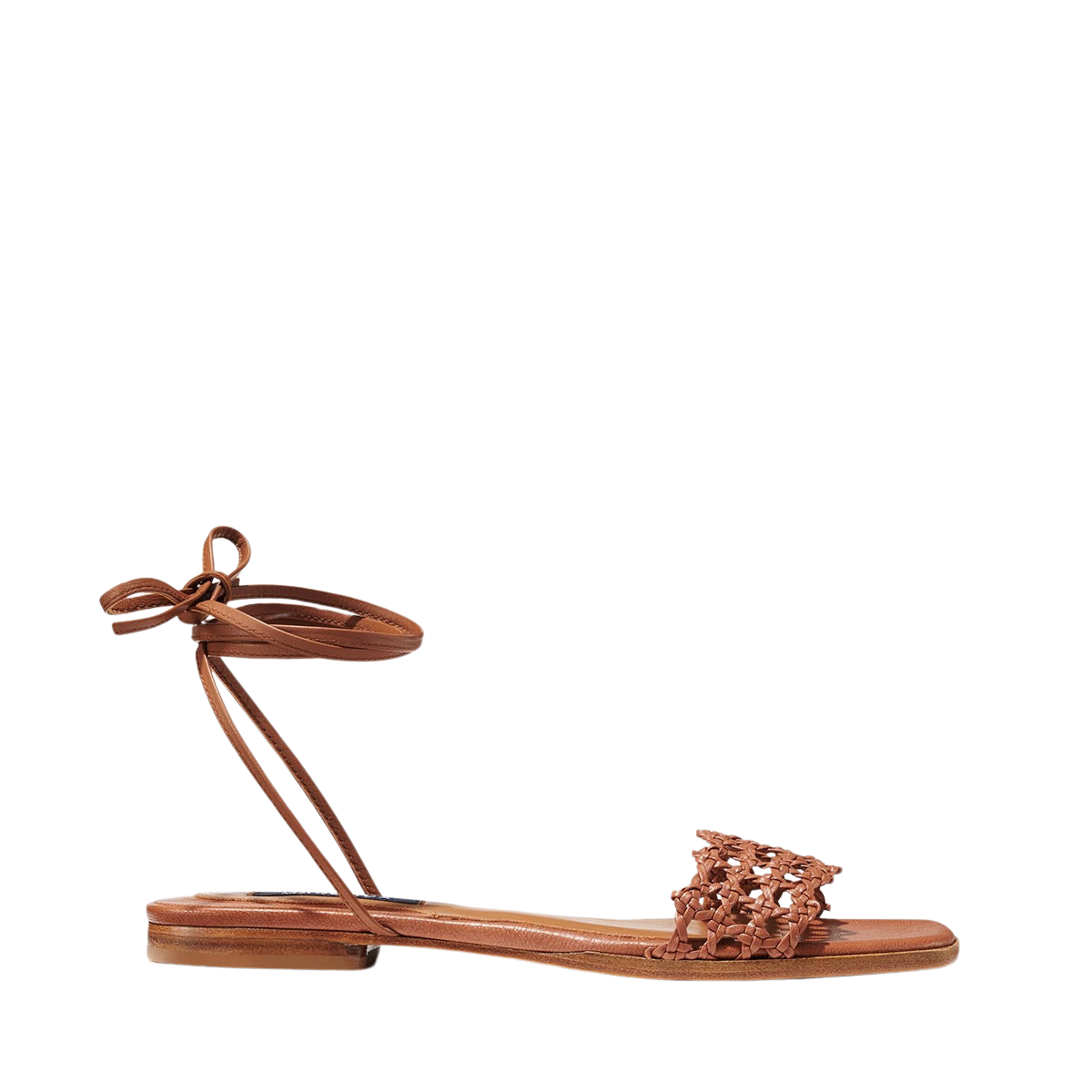 The Soleil Sandal in Saddle Leather