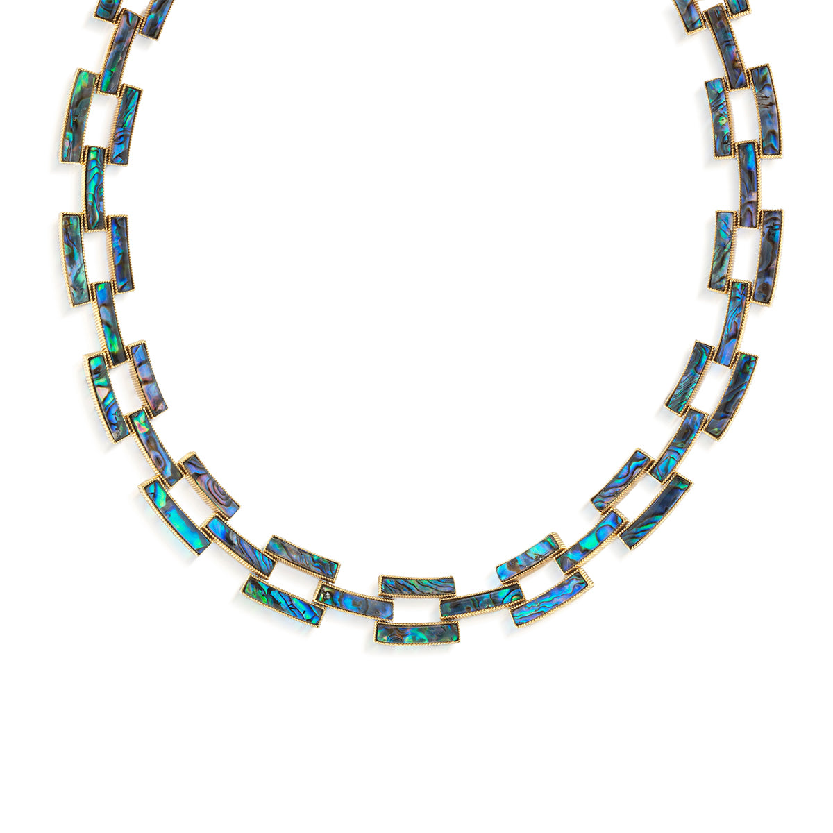 Pathway Link Necklace in Abalone