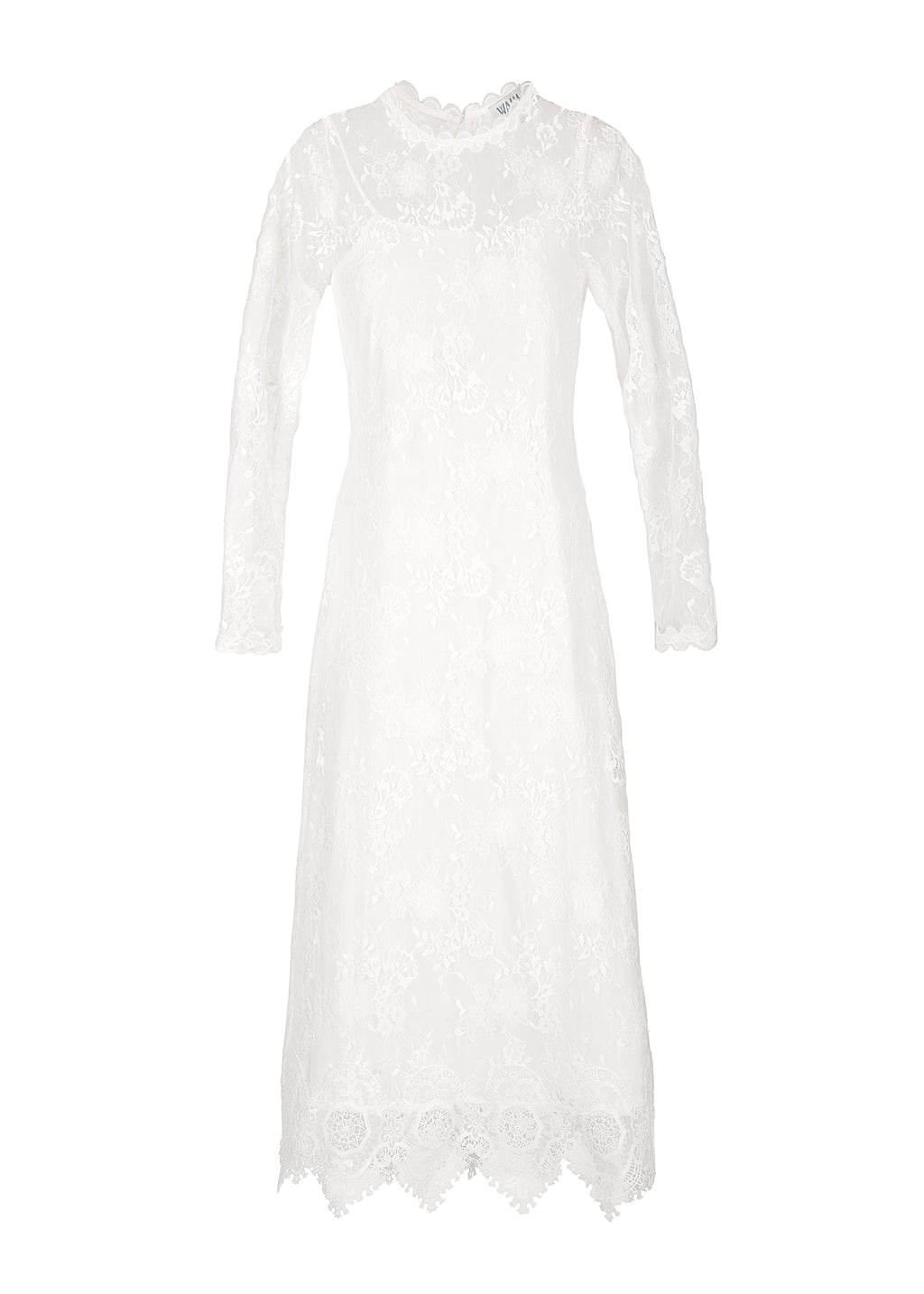 Lumiere Midi Dress in White