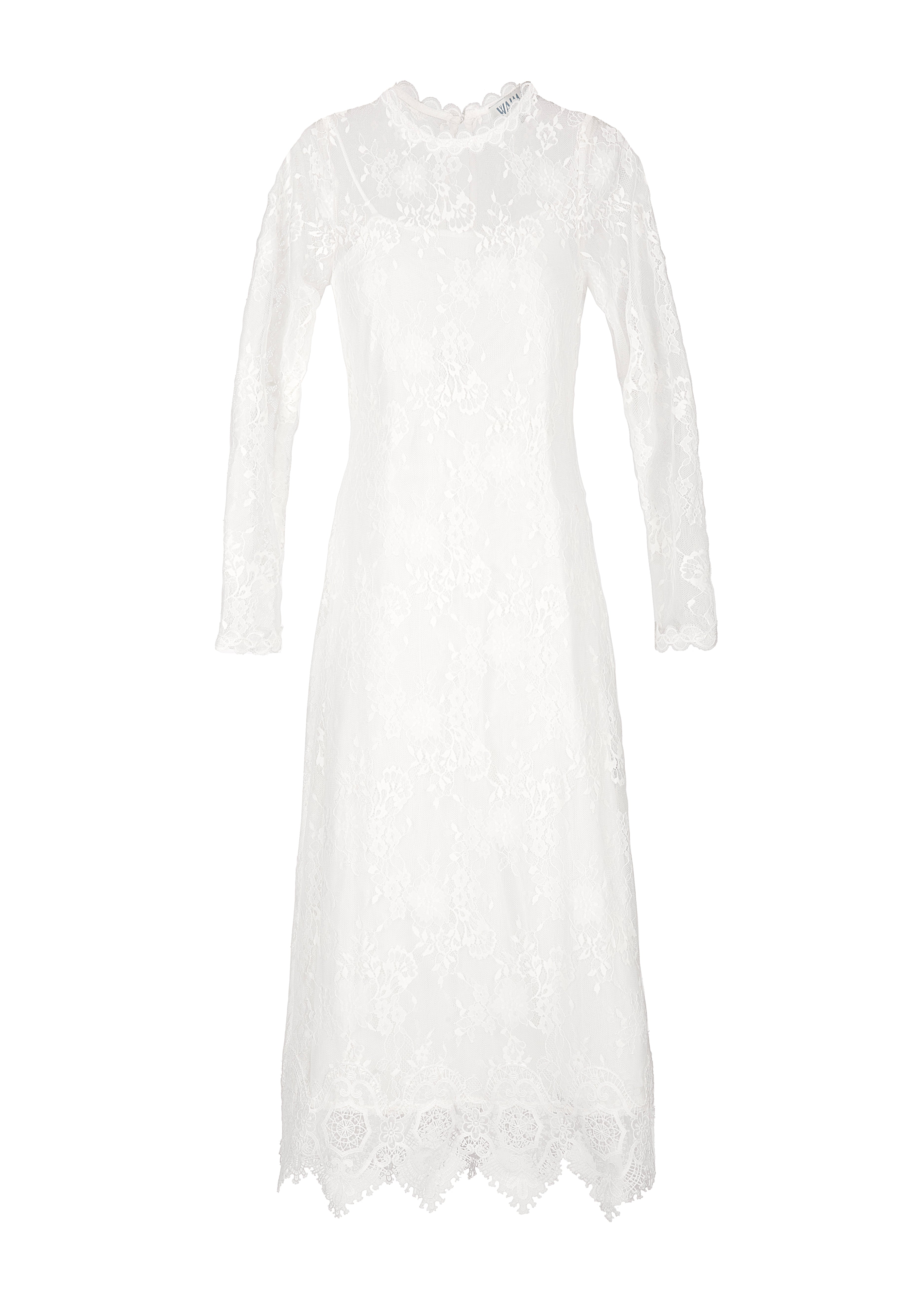 Lumiere Midi Dress in White
