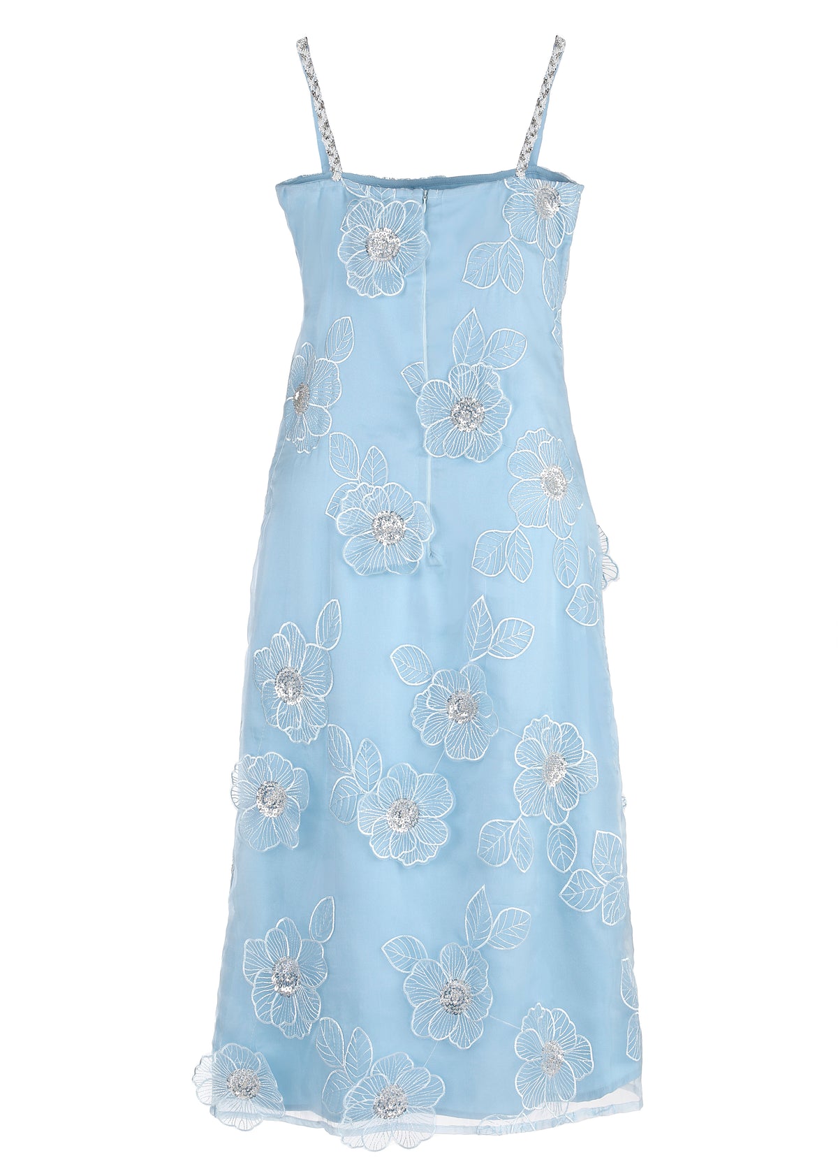 Gardenia Midi In Cornflower Blue