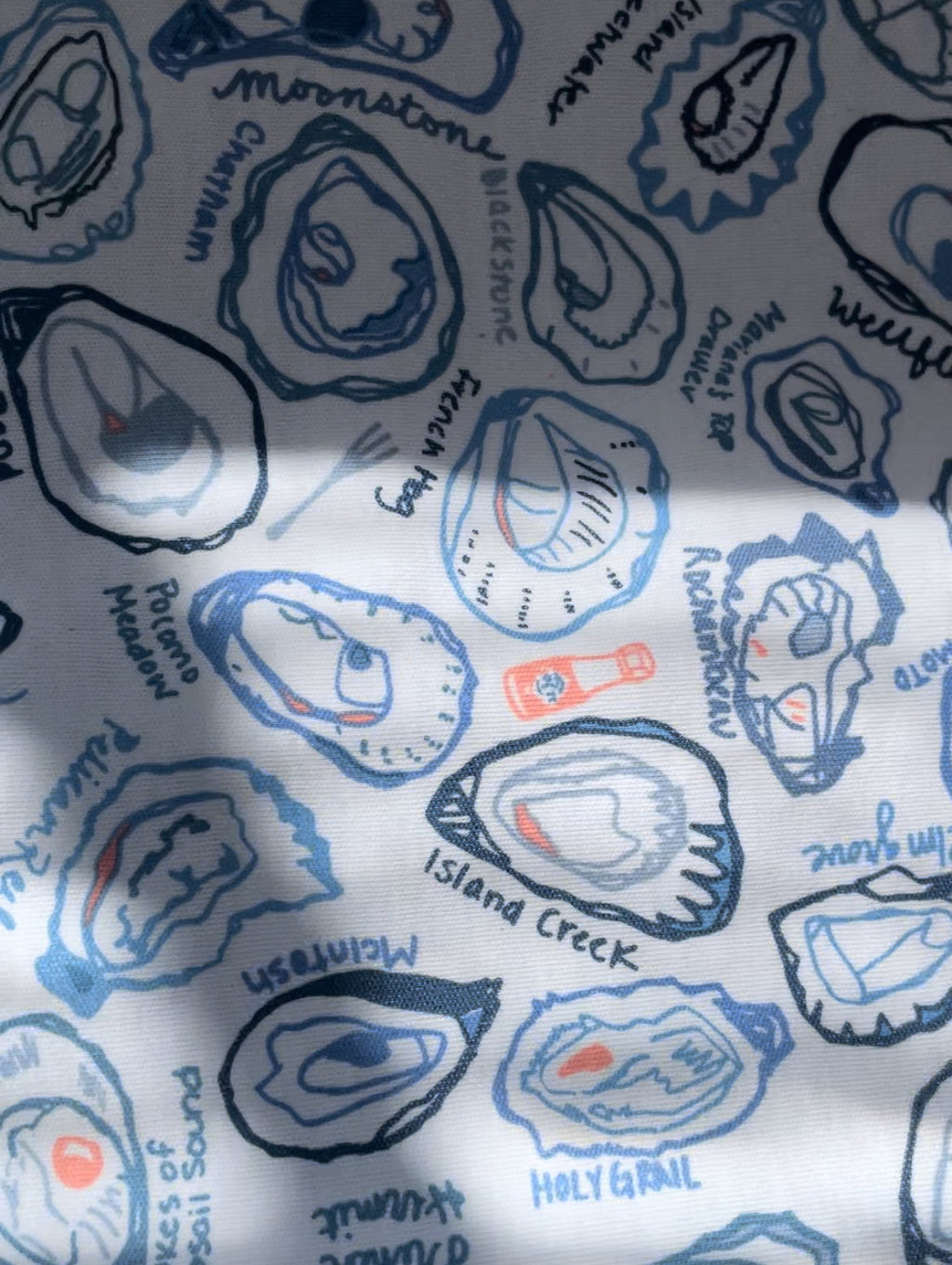 Oysters Women's Button Front Short Pajama Set