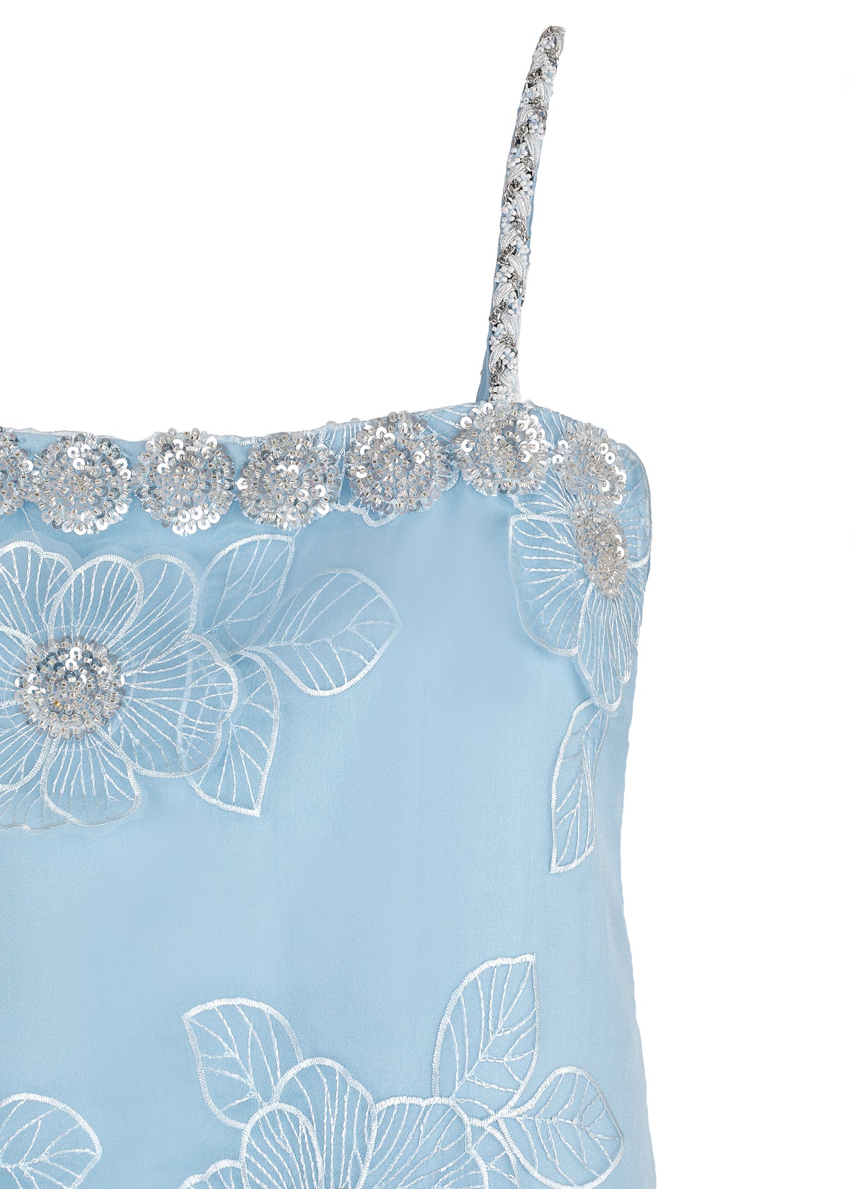 Gardenia Midi In Cornflower Blue