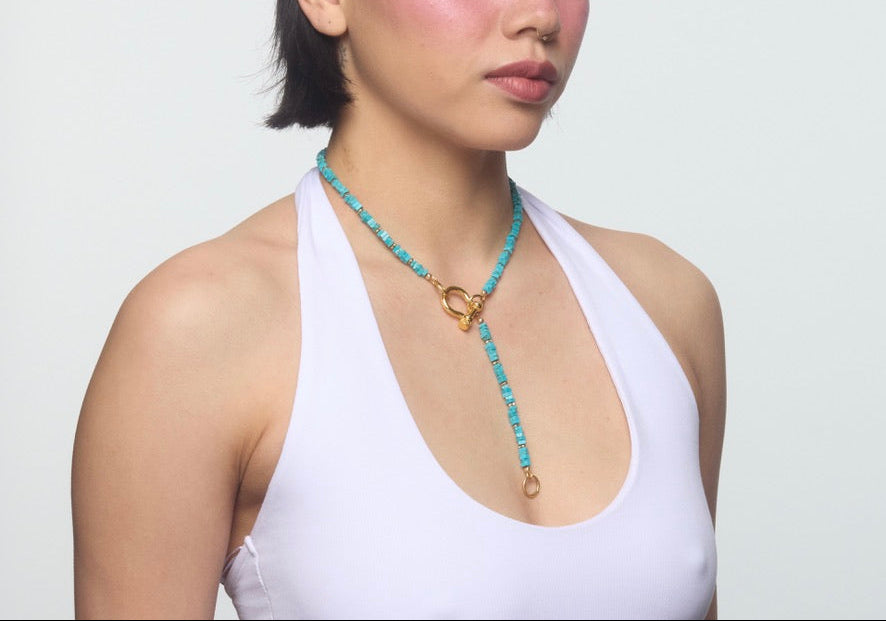 Baby Turquoise Lariat