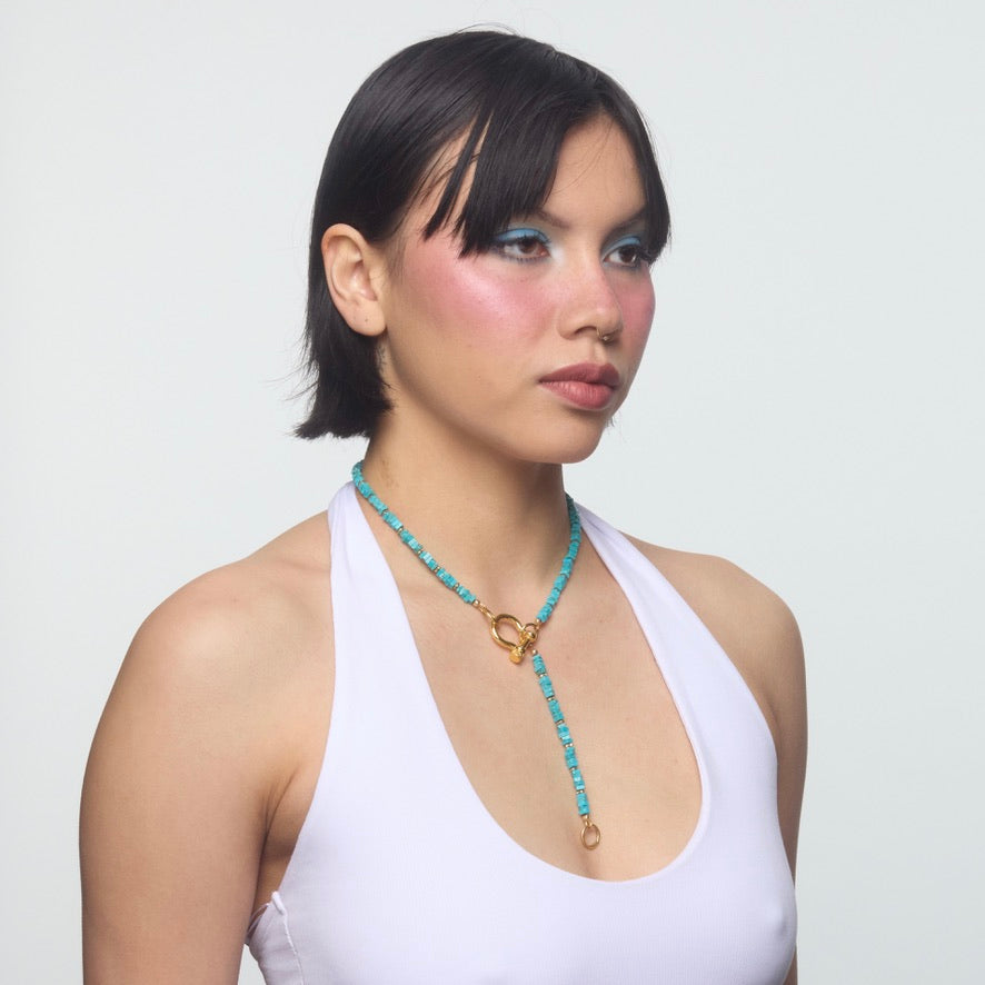 Baby Turquoise Lariat
