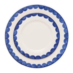 Blue Scallop Side Plate