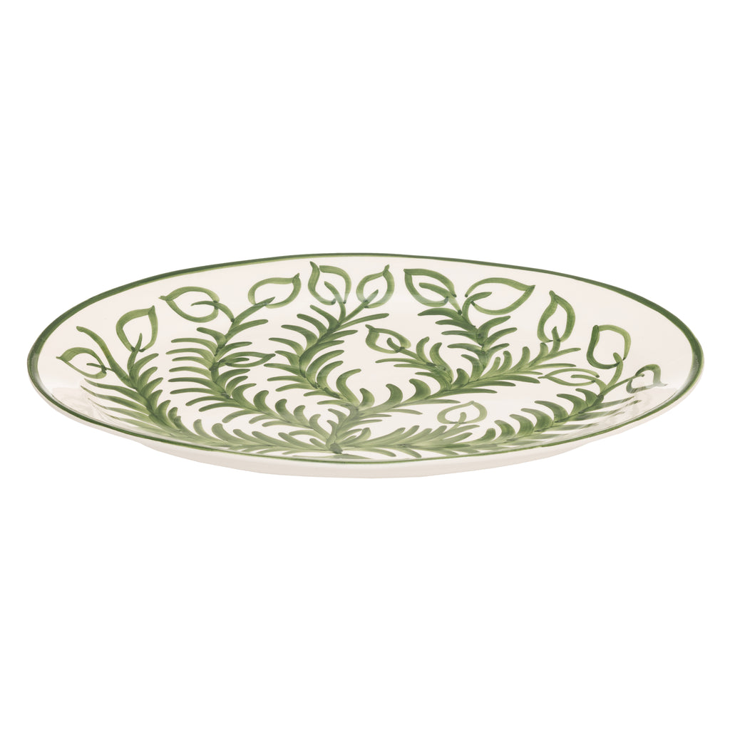 Large Green Vina Platter