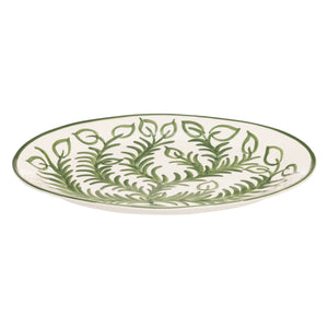 Large Green Vina Platter