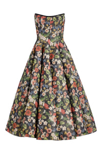 Rousseau Wildflower Ikat Dress