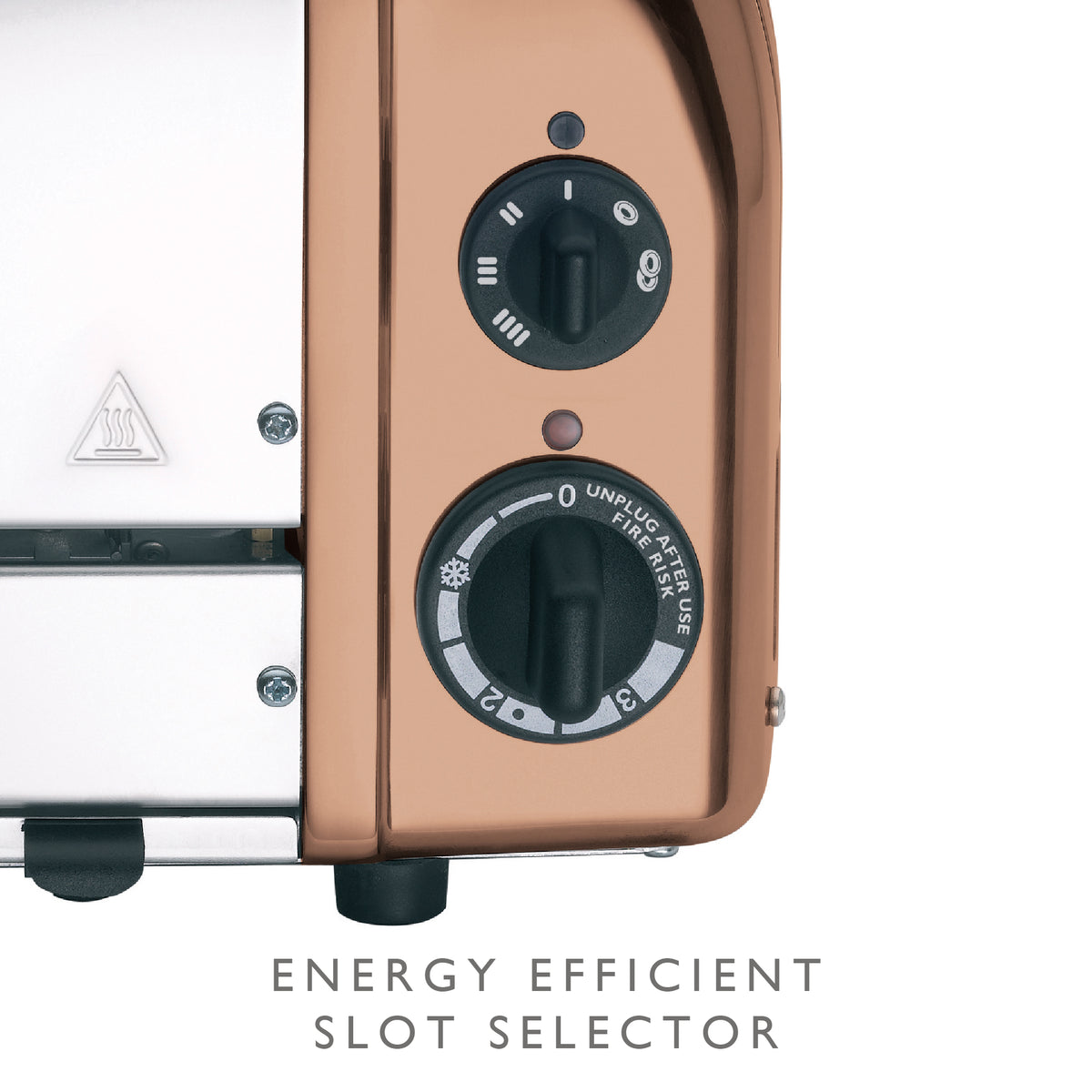 4 Slot Classic Toaster in Copper