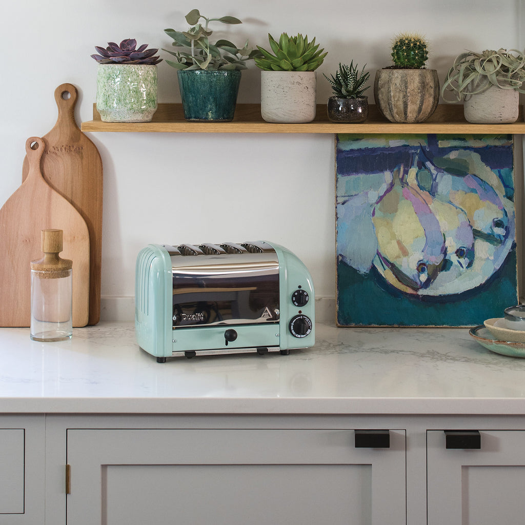 4 Slot Classic Toaster in Eucalyptus