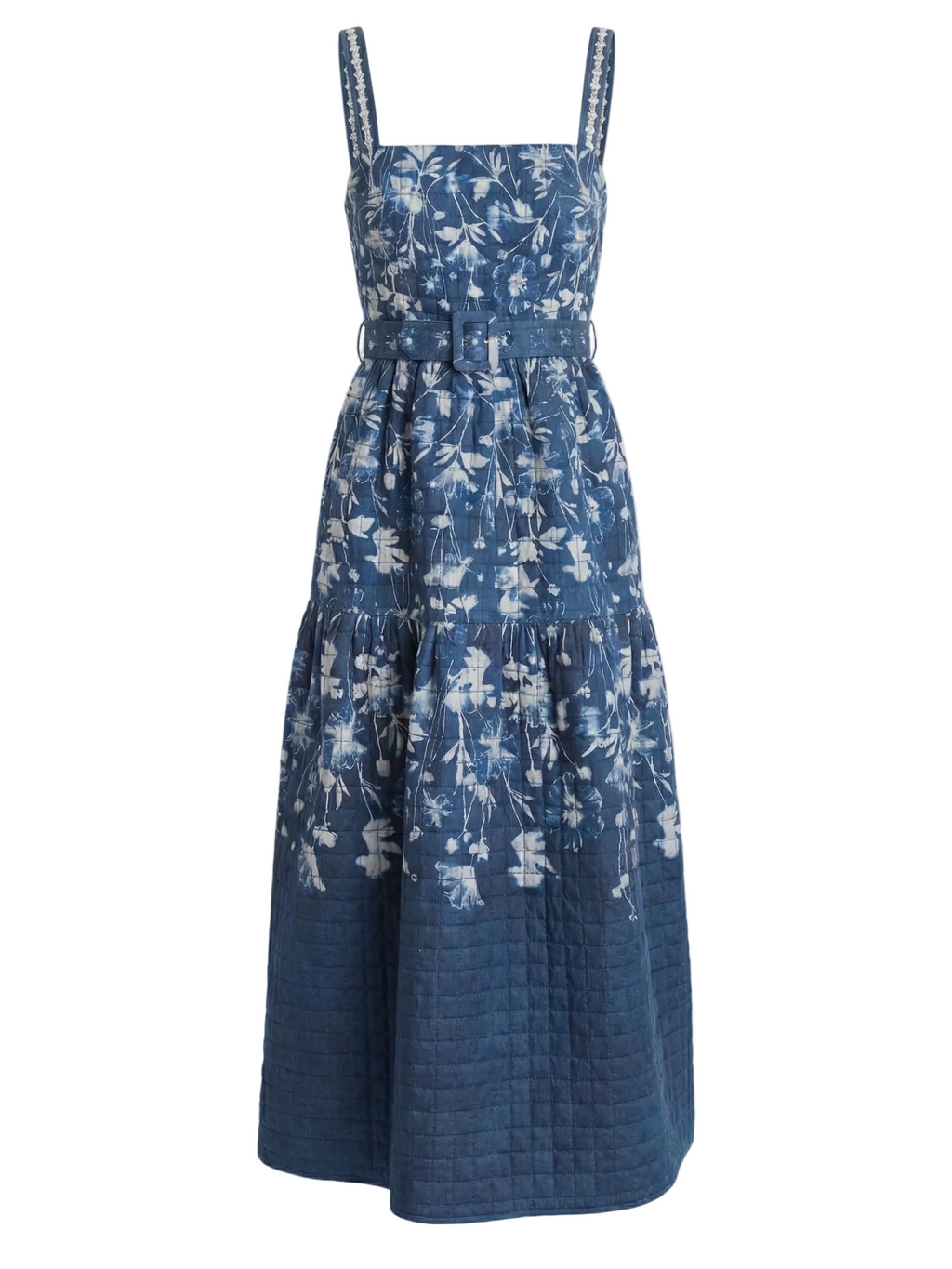 Clara Dress in Midnight Garden