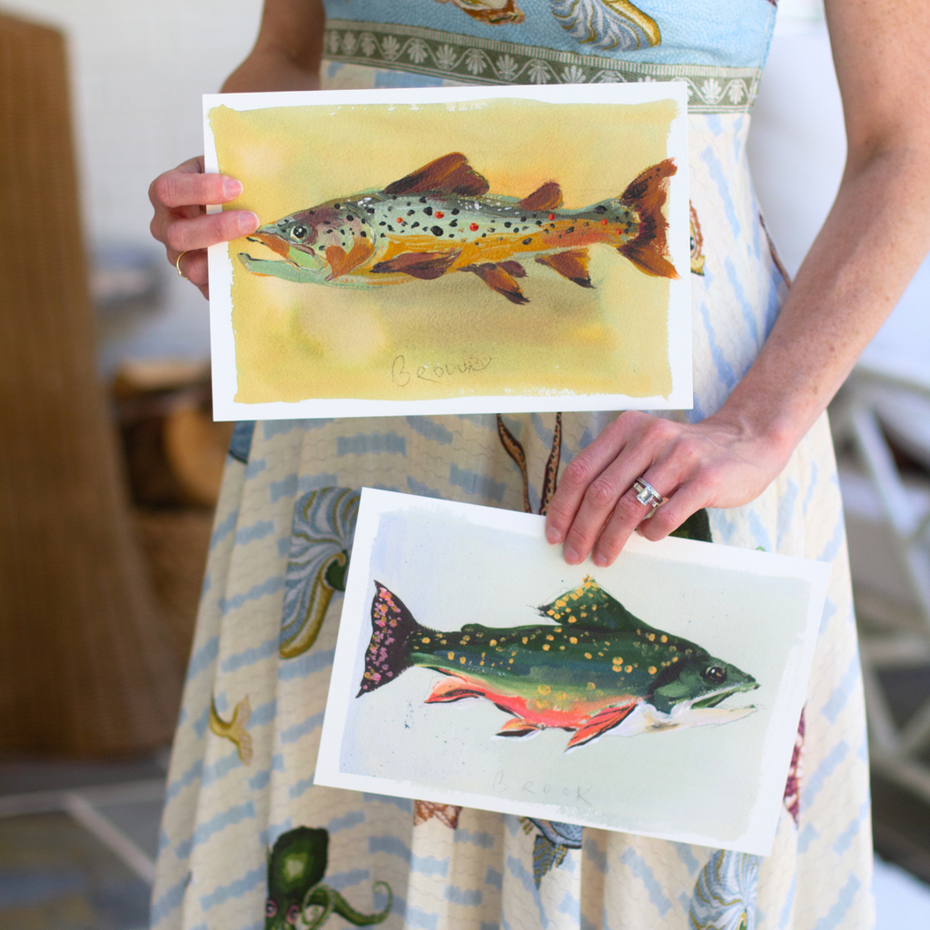 Brown Trout Print