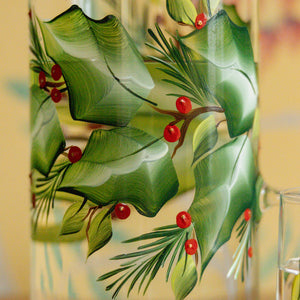 Holly Jug, Set of 6
