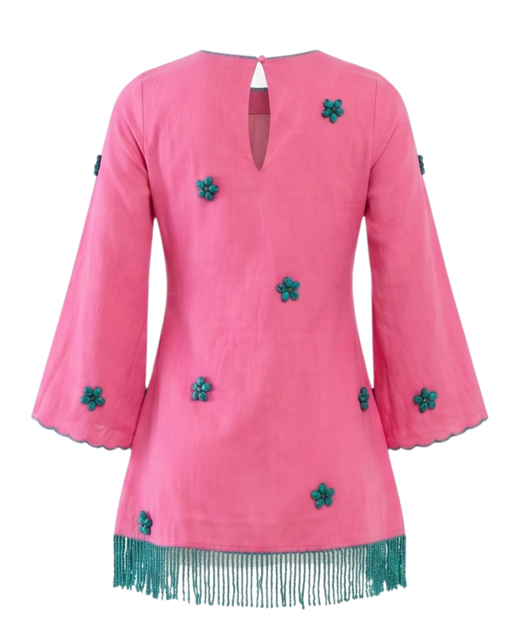 Tillie Dress in Bubblegum Lagoon