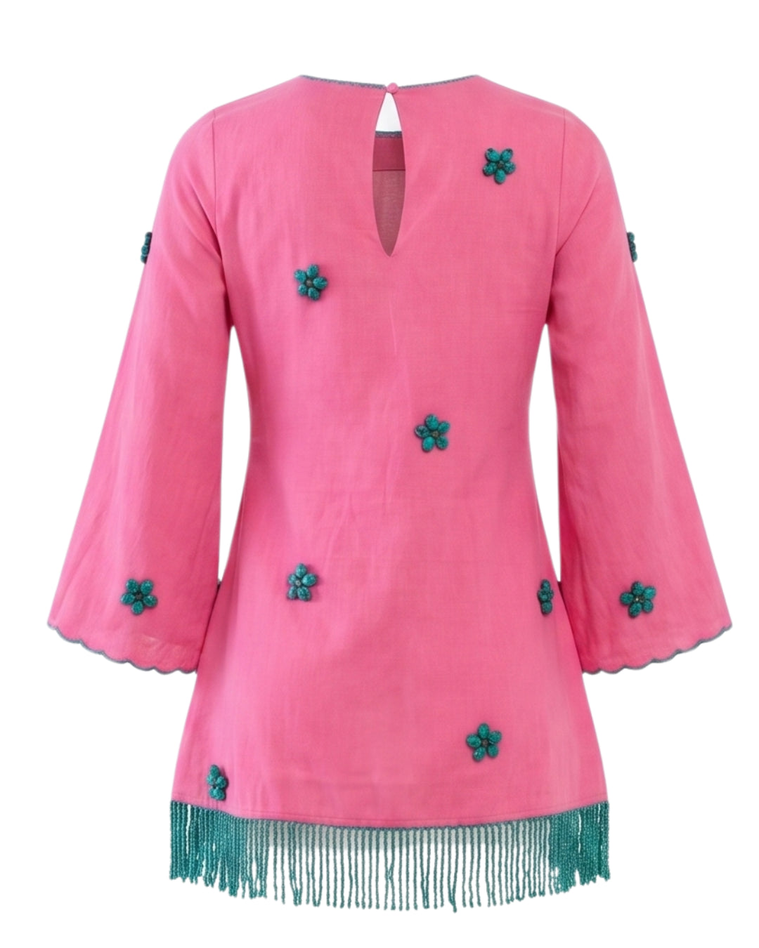 Tillie Dress in Bubblegum Lagoon