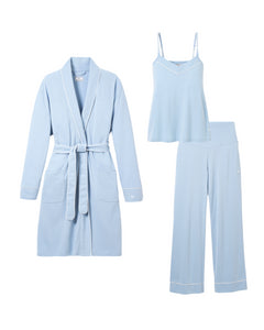 The Cozy Maternity Set in Periwinkle