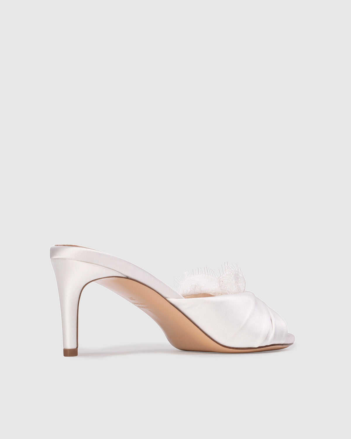 Lacey 65 in White Satin