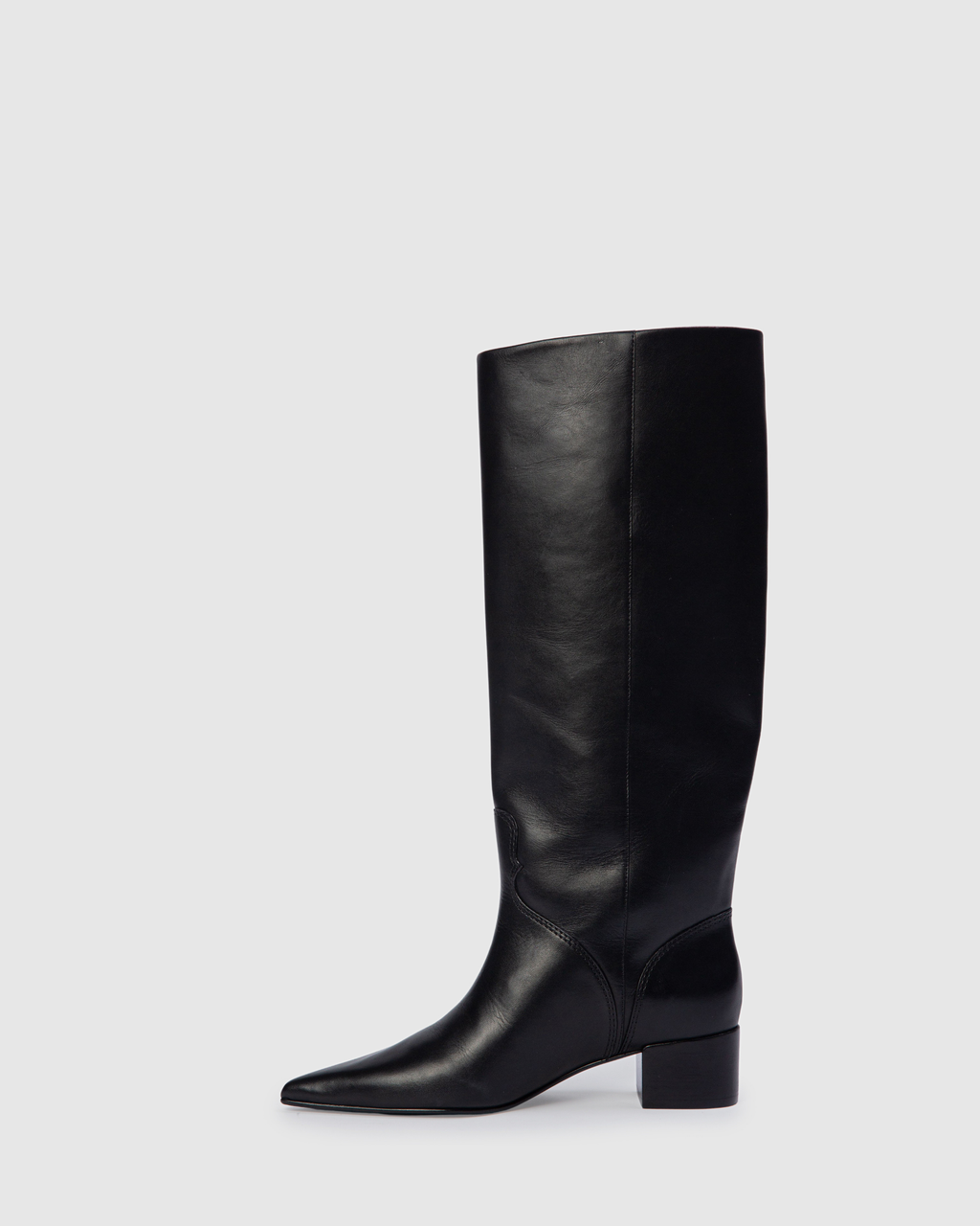Alba 45 Boot in Black Leather